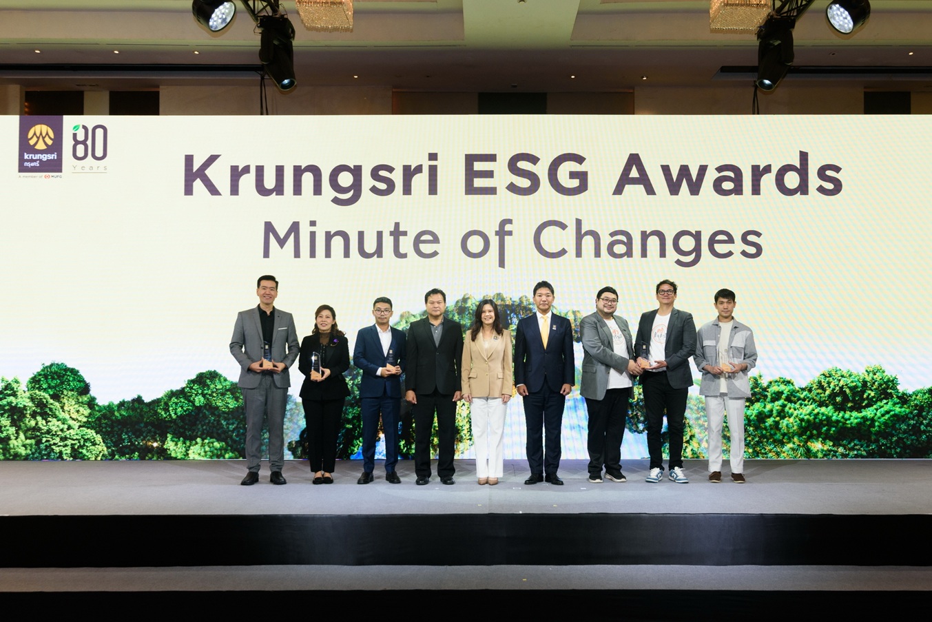 Krungsri ESG Awards 2025 เผยต้นแบบธุรกิจ SME ไทย สร้างอนาคตเศรษฐกิจสีเขียวที่ยั่งยืน